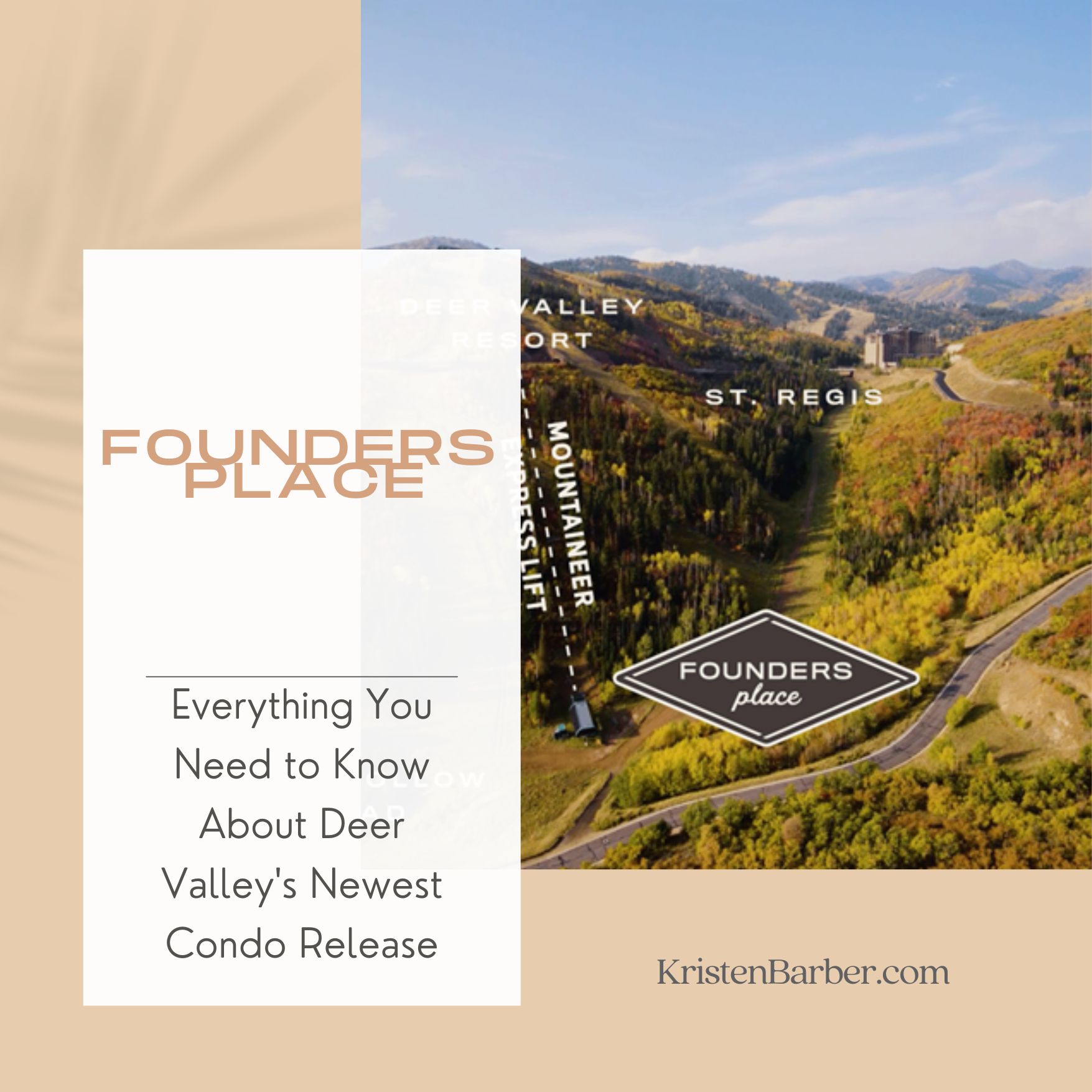 Founders Place - Everything You Need to Know About Deer Valley's Newest Condo Release