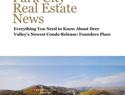 Deer Valley’s Newest Condo Release: Founders Place