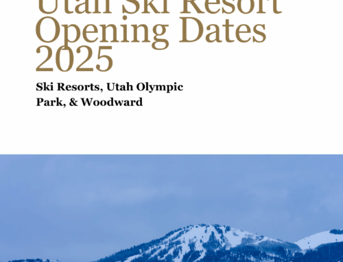 Utah Ski Resort Opening Dates 2025